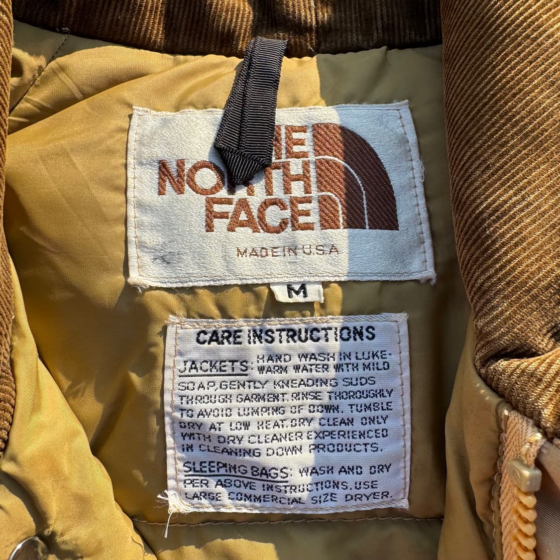 [M] 80s North face 노스페이스 다운 패딩 자켓 상품이미지9