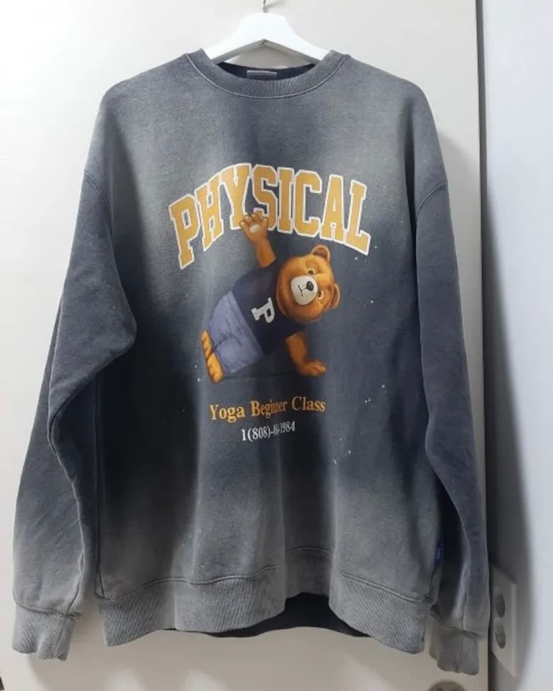 (XL)피지컬디파트먼트 요가 비기너 클래스 워시드 크루넥 PHYPS 상품이미지6