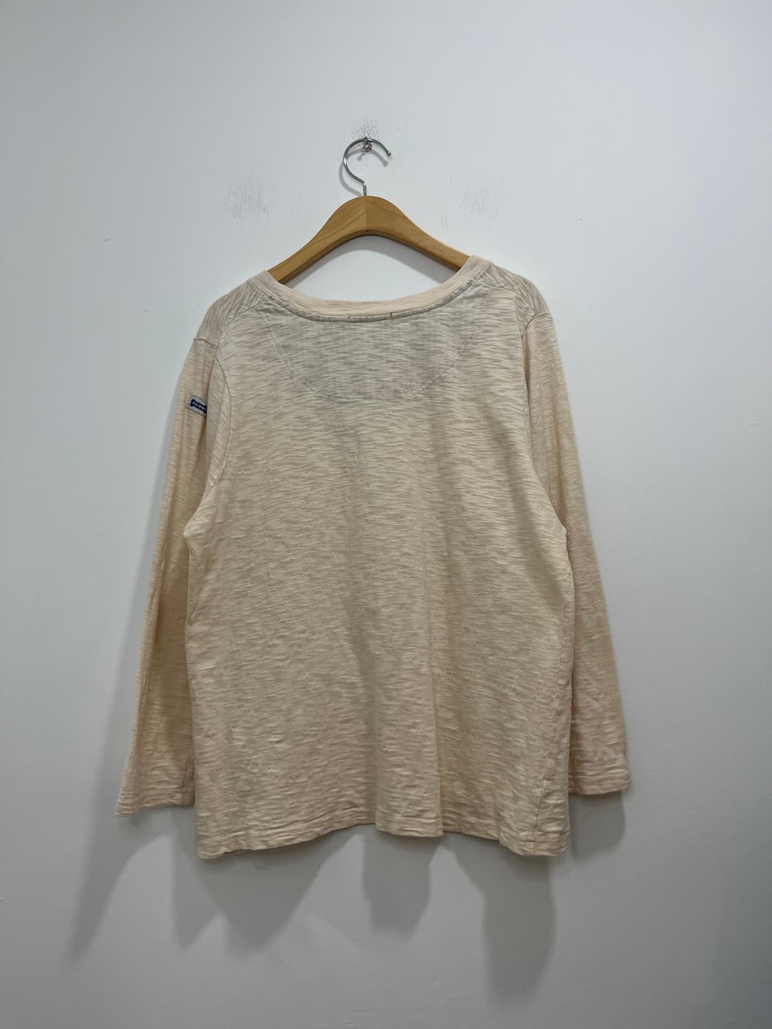 일본 빈티지 글리터 레터링 피치 롱슬리브 상품이미지5