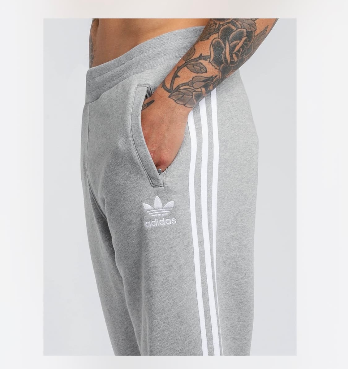 [M] adidas 아디다스 그레이 3st 코튼 트랙 팬츠 상품이미지3