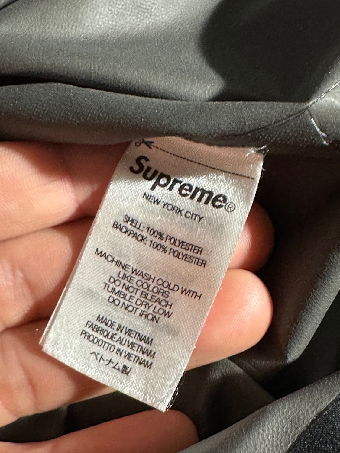 슈프림 22SS 팩라이트 Gore-Tex 자켓 블랙 L / 정품 상품이미지4