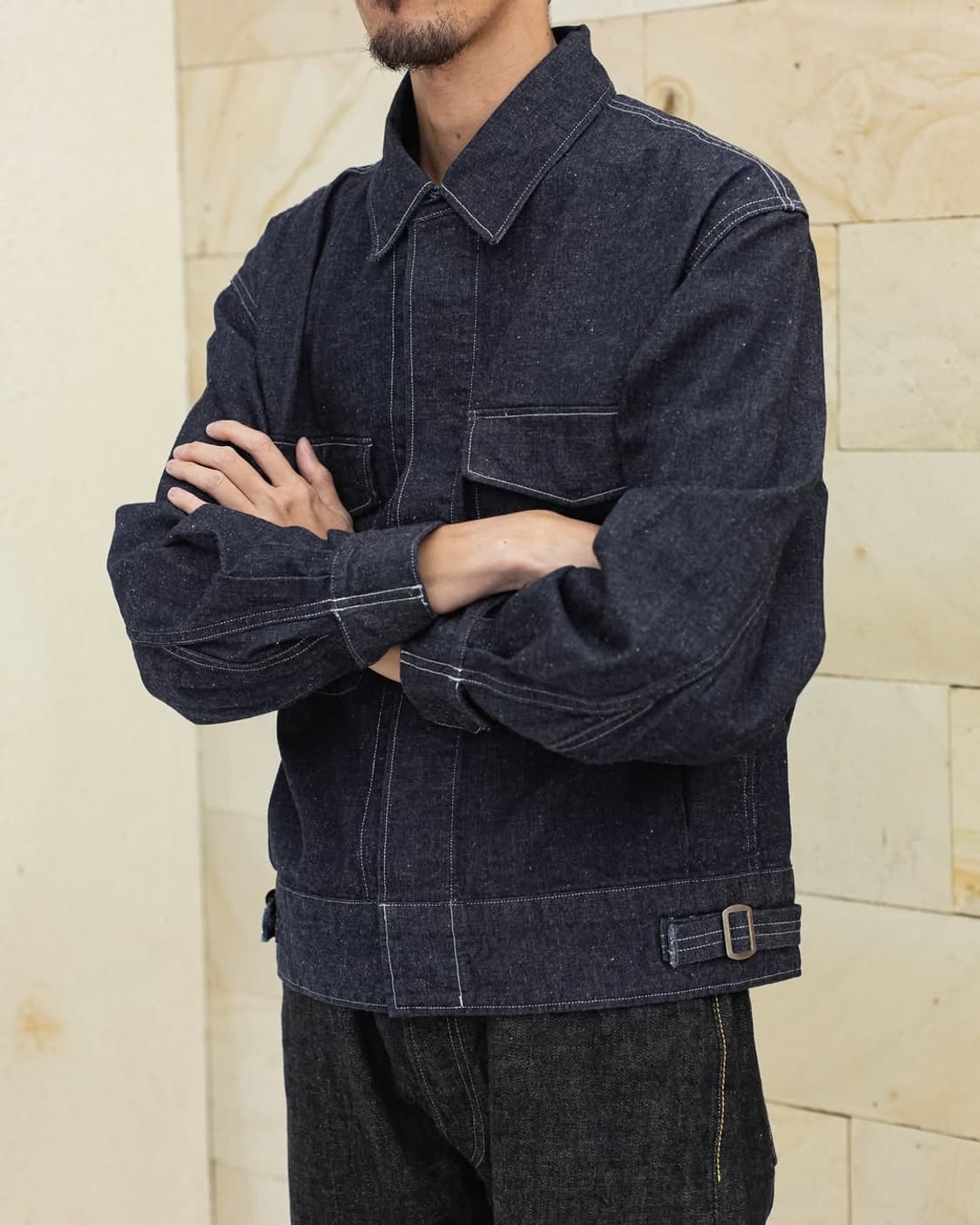 25aw Roval Canadian Navy Denim Work jkt 상품이미지7