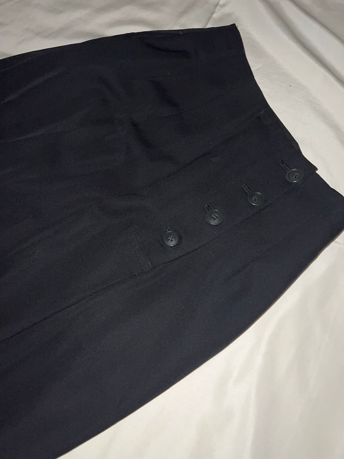 Yohji yamamoto back warp long skirt 상품이미지1