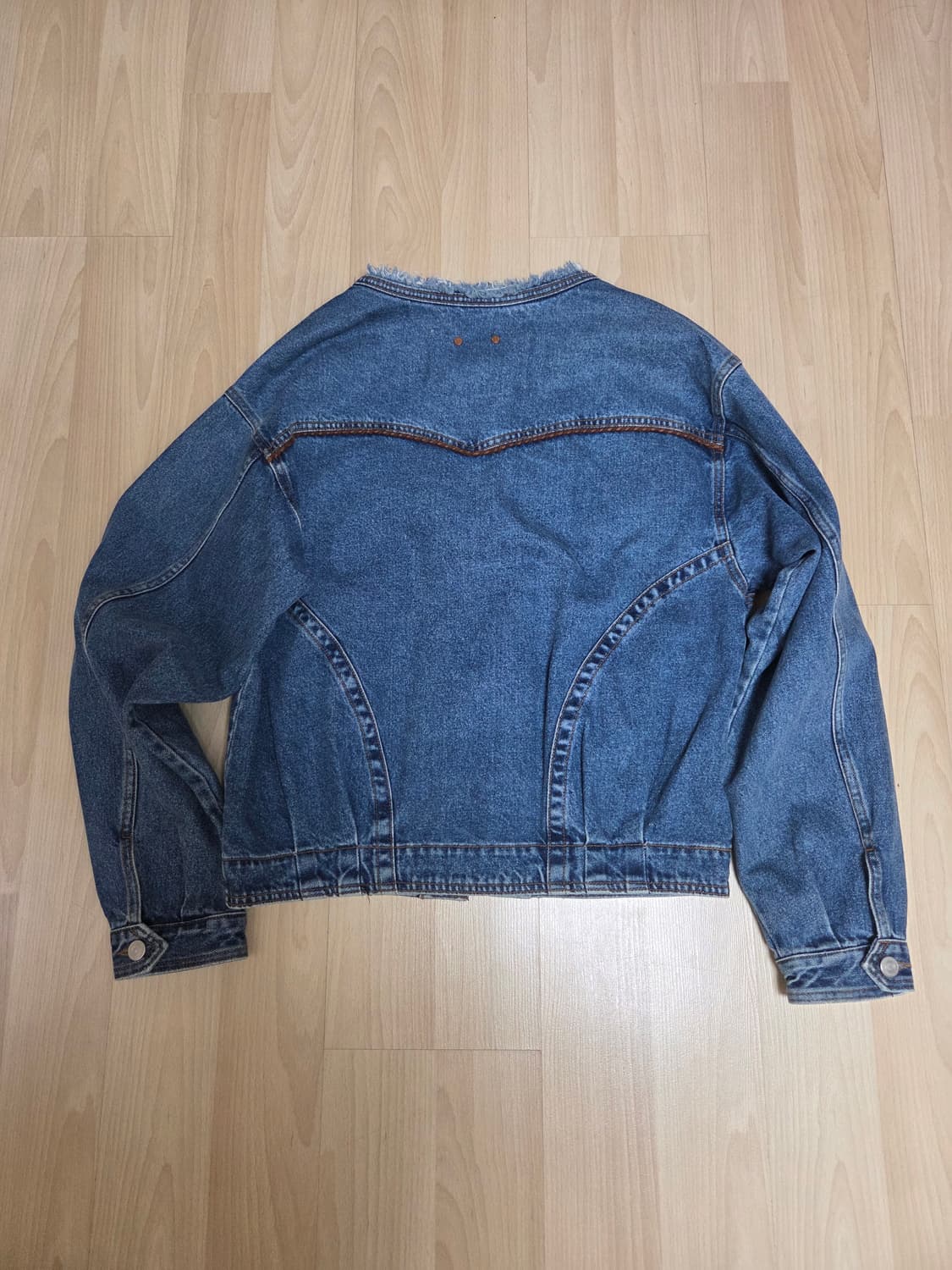 앤더슨벨 레셔 웨스턴 데님 자켓 awa470m(BLUE) 상품이미지2