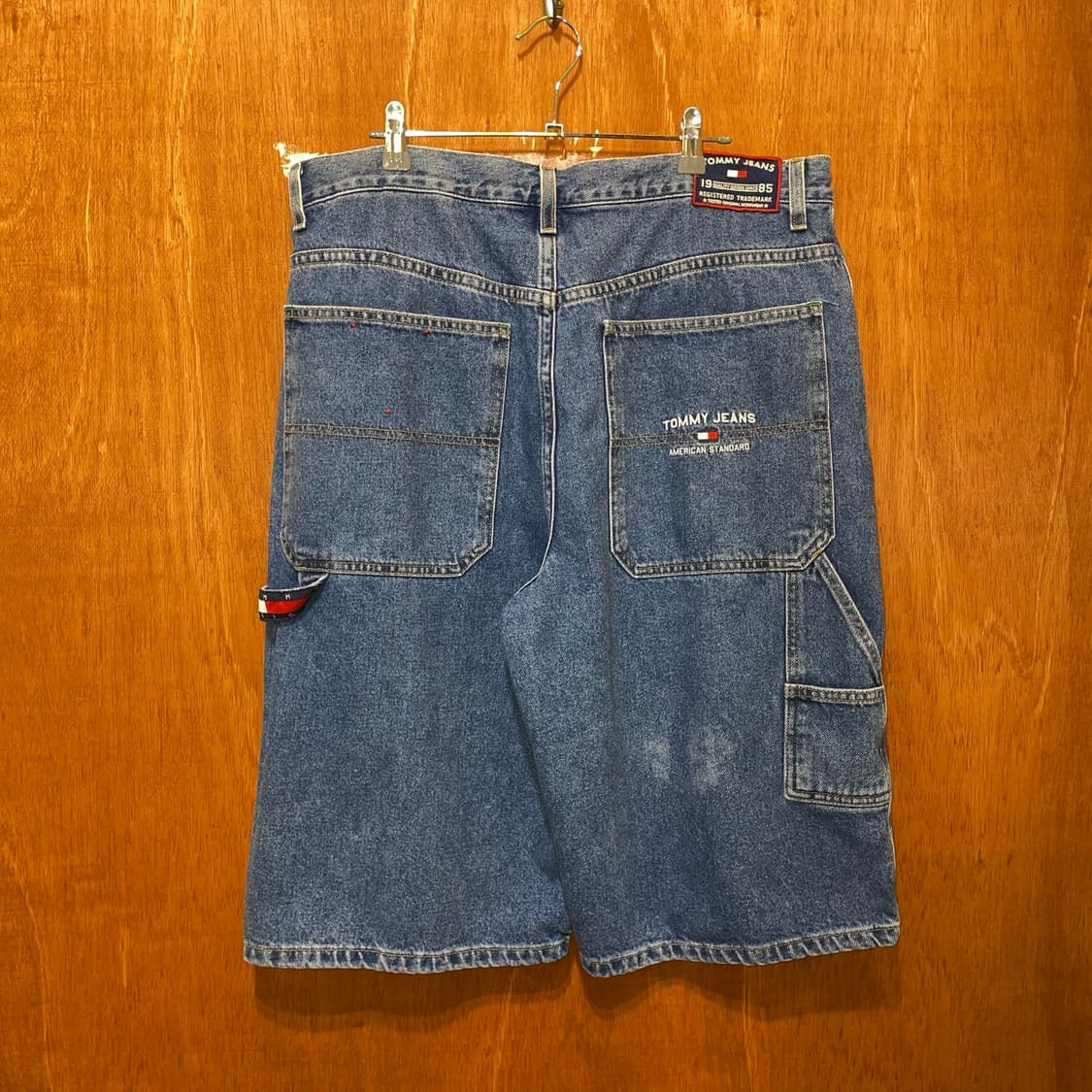 (38) 00s 올드스쿨 Tommy 타미힐피거 진스 데님 반바지 쇼츠 상품이미지1