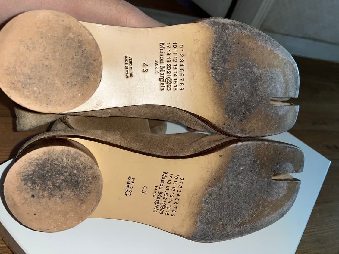 메종 마르지엘라 스웨이드 타비 부츠 43 상품이미지5