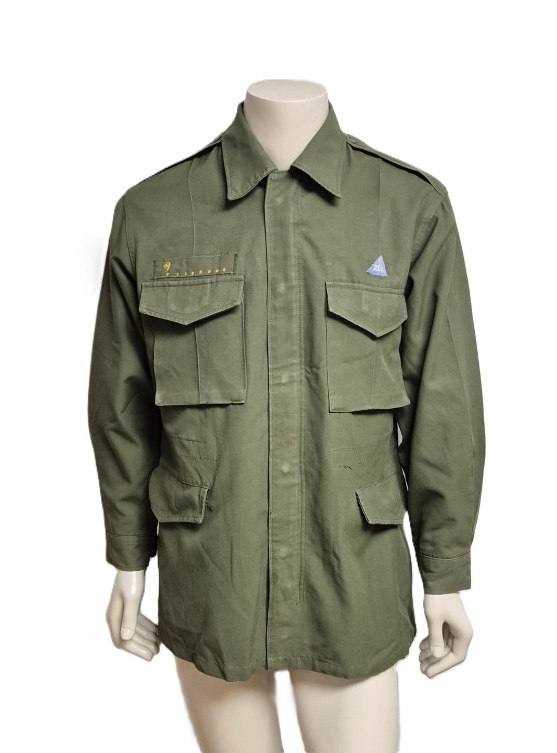 육군 구형 민무늬 야전상의 전투복 상의 자켓 (L) 상품이미지1