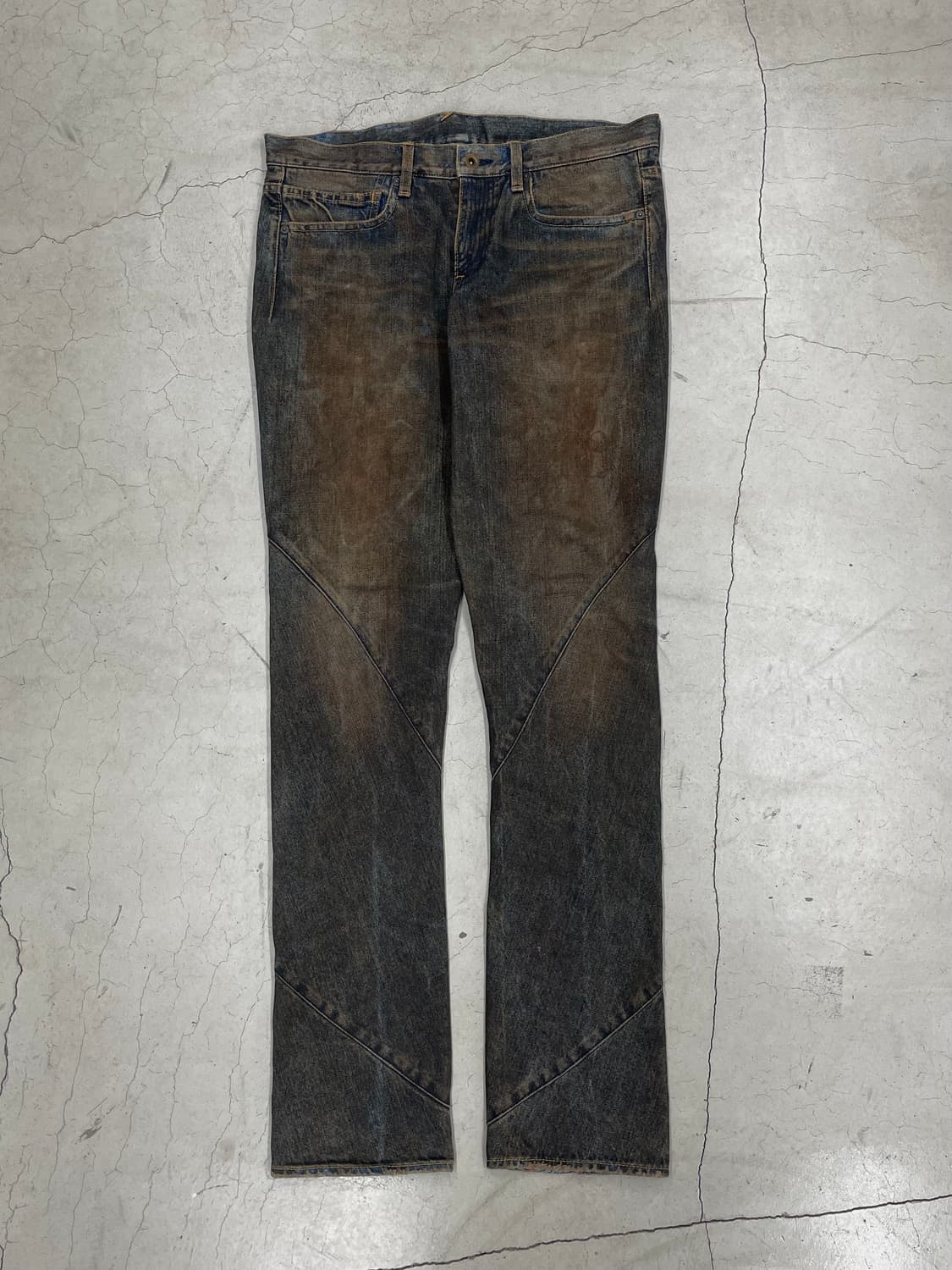 Siva SS07 Spiral Washed Denim Pants 상품이미지1