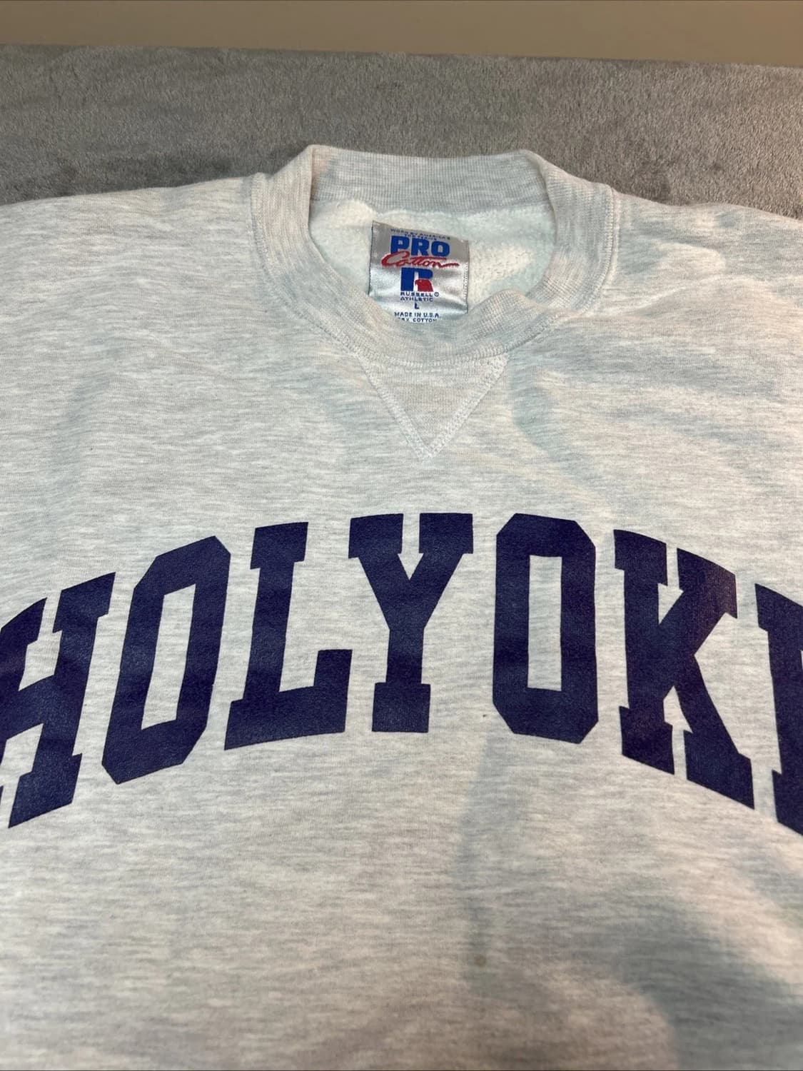  90s 러셀 애슬레틱 빈티지 홀리요크 맨투맨 상품이미지4