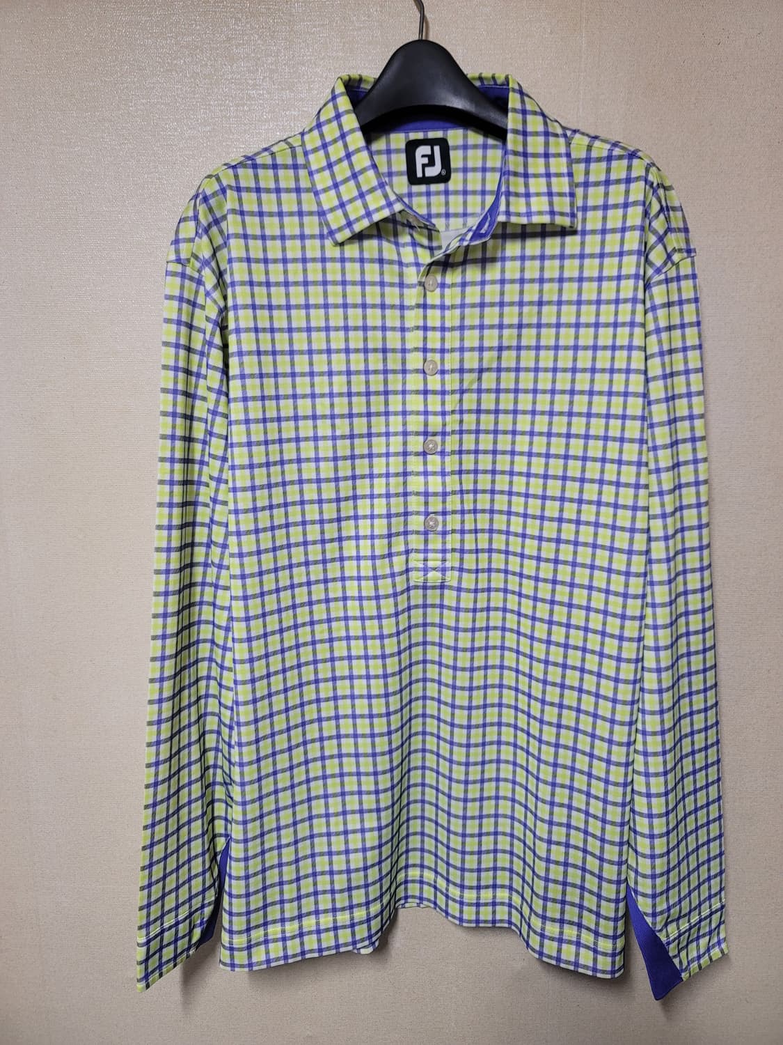 풋조이 긴팔 카라티 상품이미지1