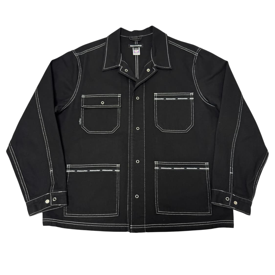 디스이즈네버댓 스티치 워크 자켓 블랙 M 상품이미지1