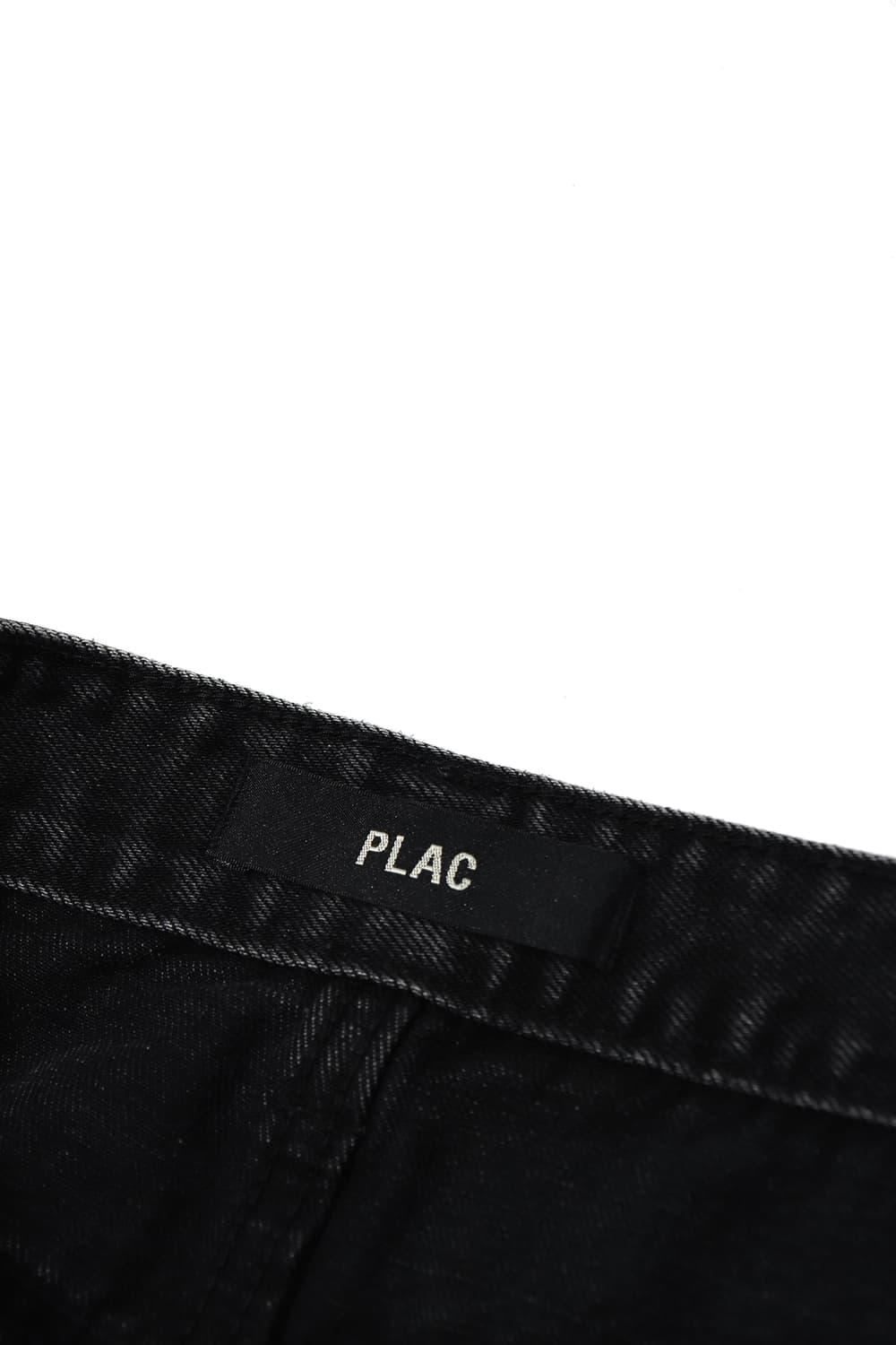PLAC STEEZE 블랙 와이드 데님 팬츠 size 36 상품이미지5