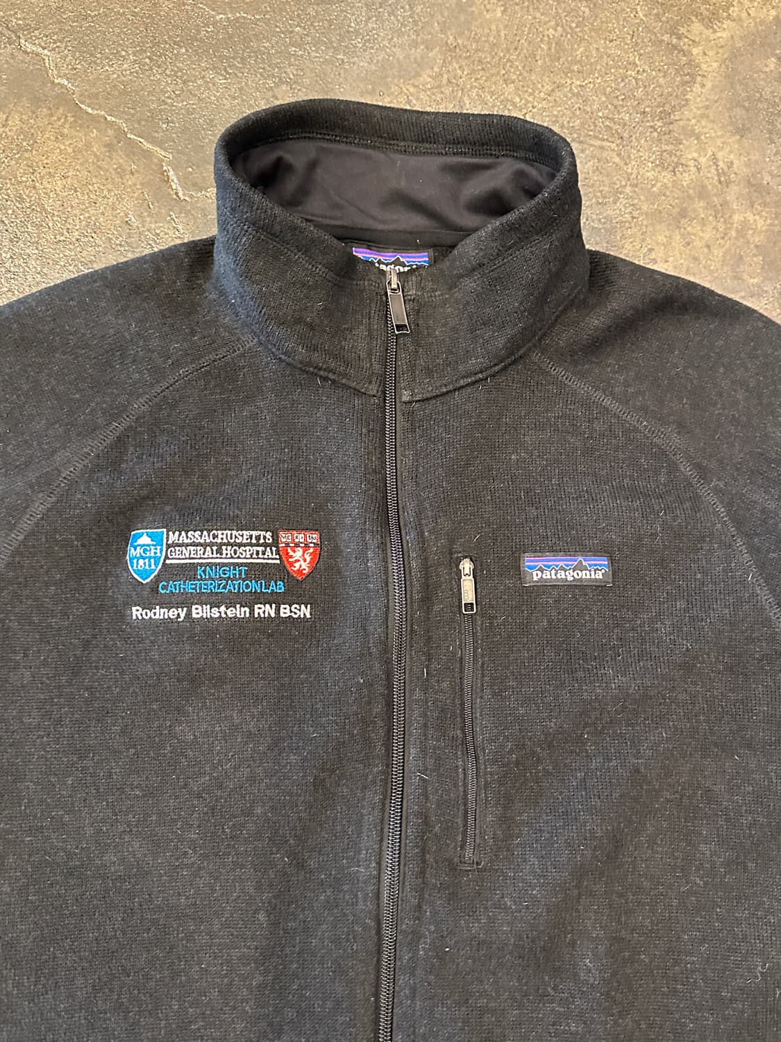 파타고니아 블랙 베터 플리스 풀집업 L 상품이미지3