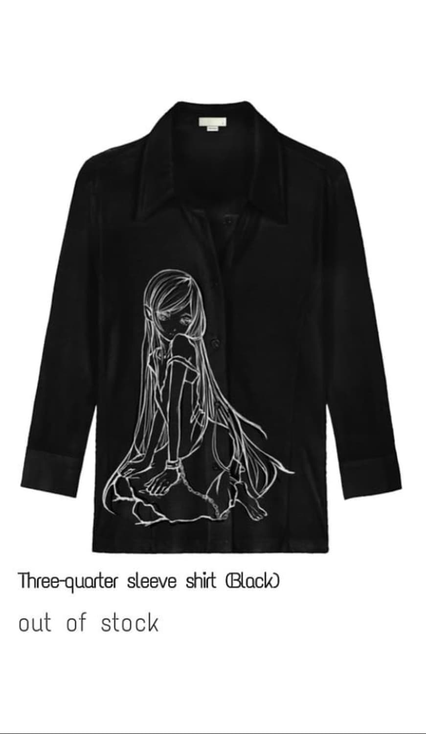 구해요) 본네 쓰리쿼터 셔츠 2사이즈 상품이미지1