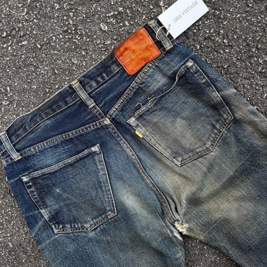 일본 도프앤 드락카르 1100 셀비지 데님 팬츠 상품이미지9