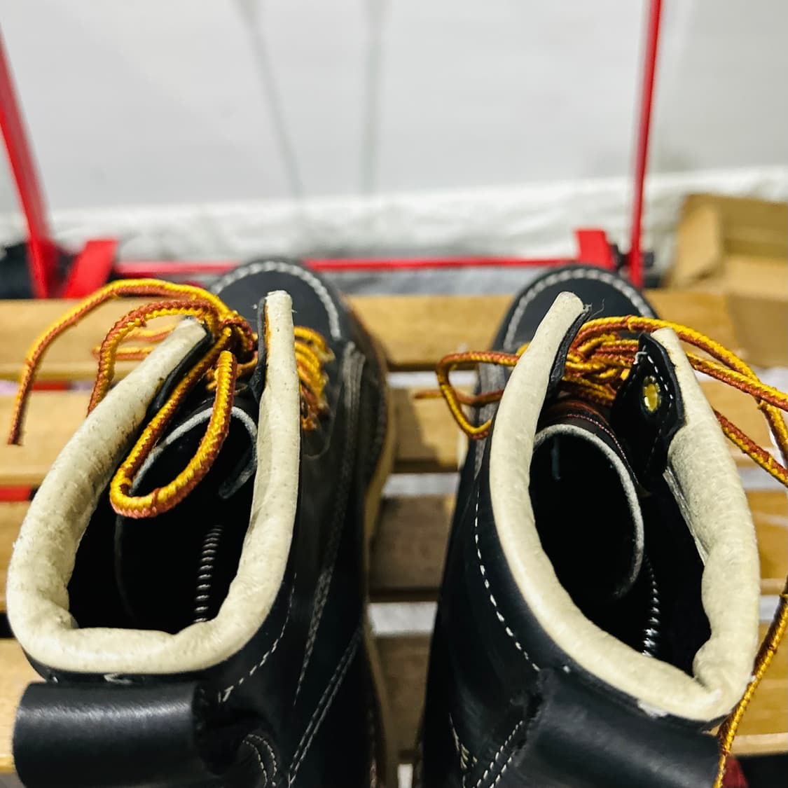 US5) 쏘로굿 워커 남녀 공용 목토 워커 블랙 남성 부츠 상품이미지5