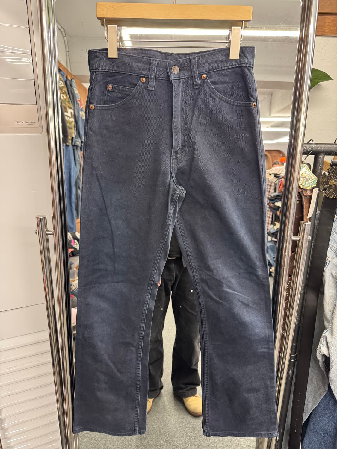 90’s 리바이스 빈티지 재팬라인 여성 517 부츠컷데님팬츠 상품이미지1