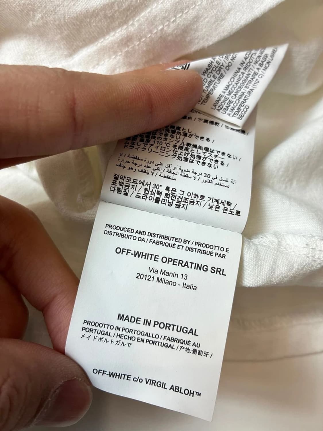 오프화이트 트라이앵글 플래닛 롱 슬리브 PN8135 상품이미지9