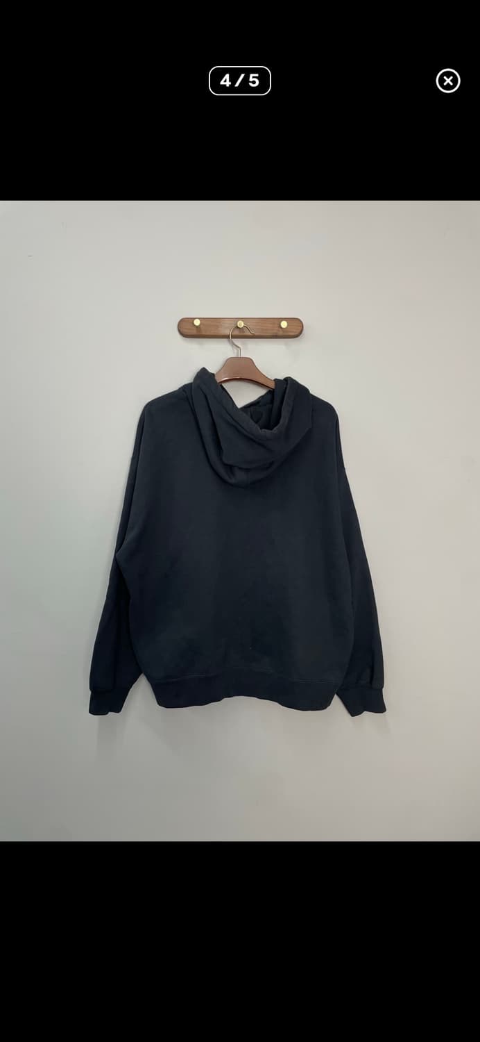 나이키X스투시 NRG RA 워시드 풀오버 블랙 후드티 A3679  상품이미지4