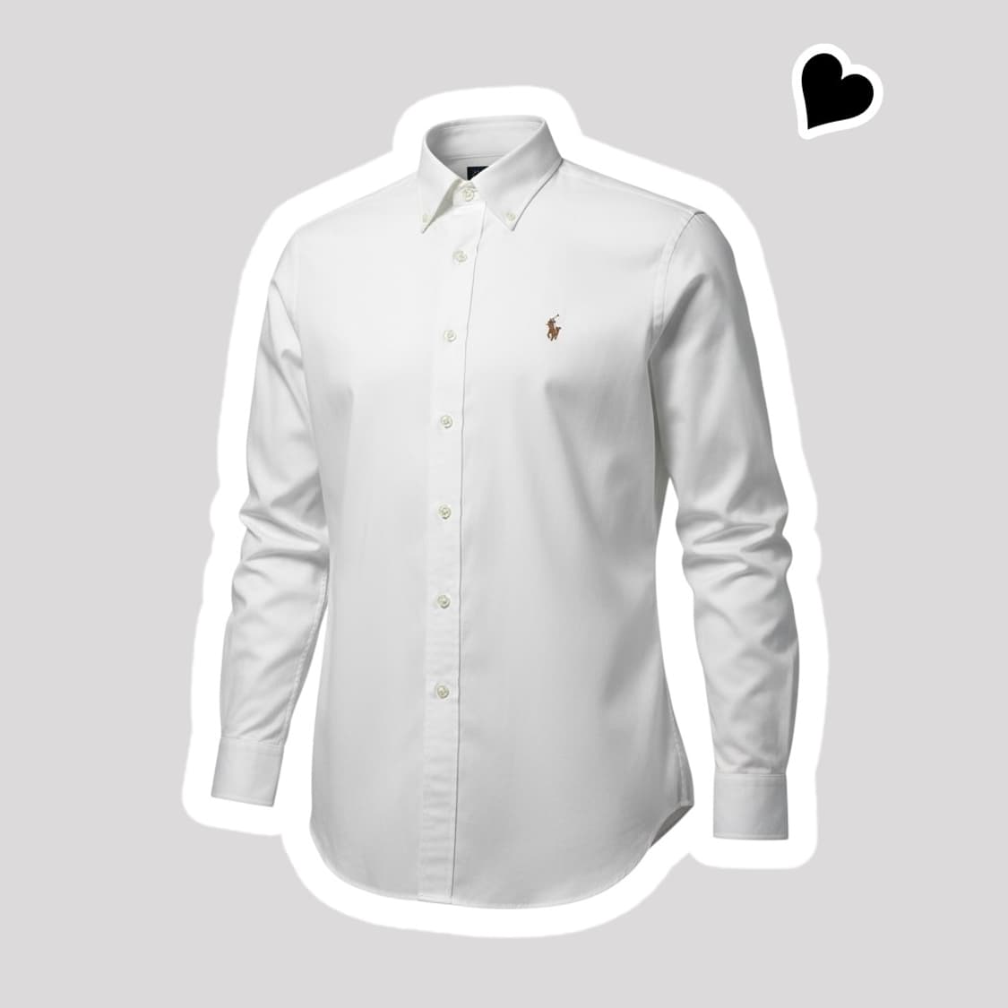 신형 폴로 랄프로렌 옥스포드 화이트 셔츠 상품이미지1