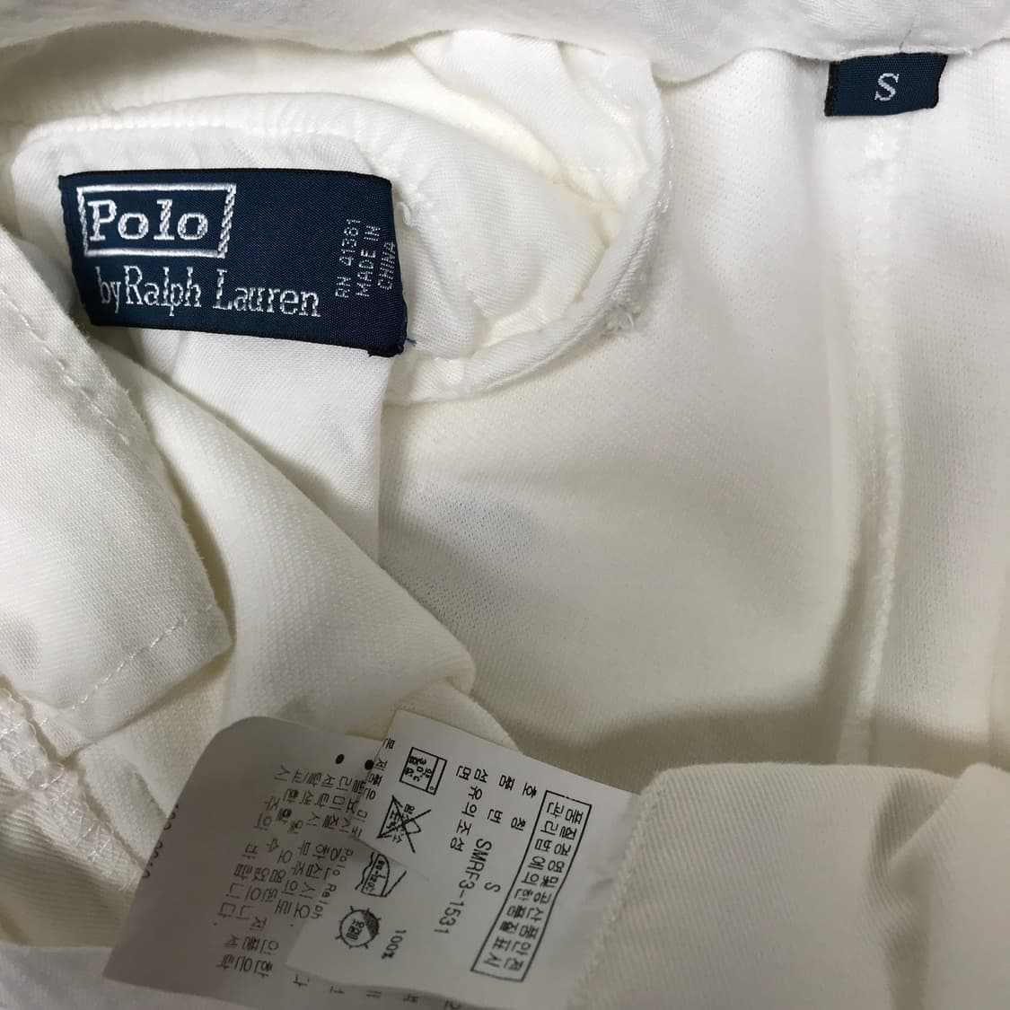 폴로 랄프로렌 화이트 치노 팬츠 S 상품이미지5