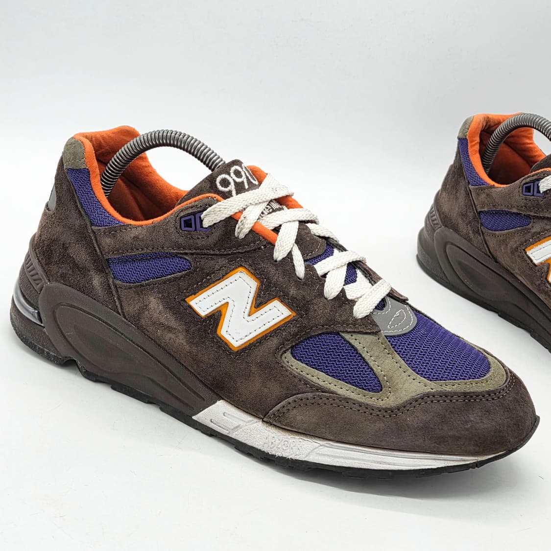 뉴발란스 990v2 메이드 인 USA 브라운 퍼플 (275 D) 상품이미지6