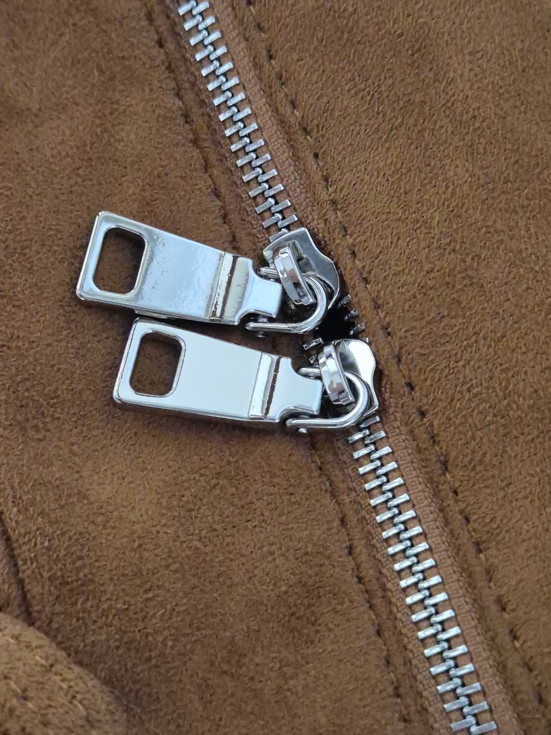 ANOETIC 아노에틱 스웨이드 토트백/숄더백/with 카드케이스 카라멜 상품이미지10