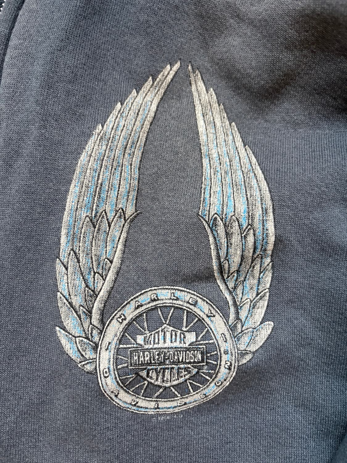 90s harley davison hoodie 할리데이비슨 상품이미지2