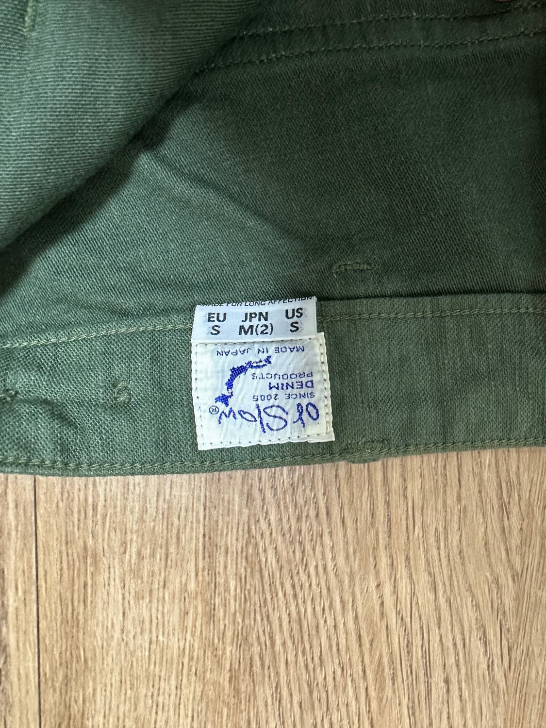 (새상품)오어슬로우 퍼티그팬츠 2 사이즈 상품이미지3