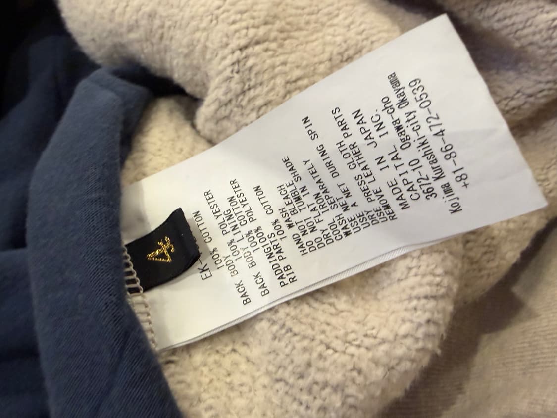 캐피탈 비부악 블랙 4사이즈 새제품 팝니다 상품이미지4