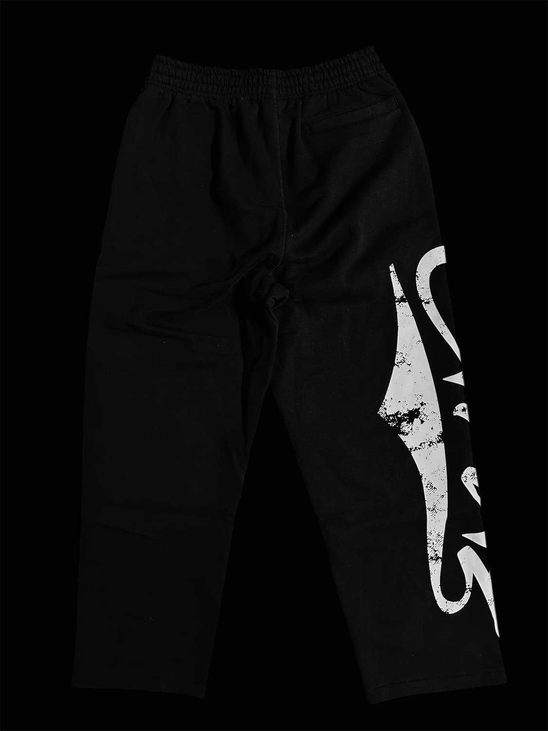 Corteiz Woosh Open Hem Sweatpant Black 상품이미지2
