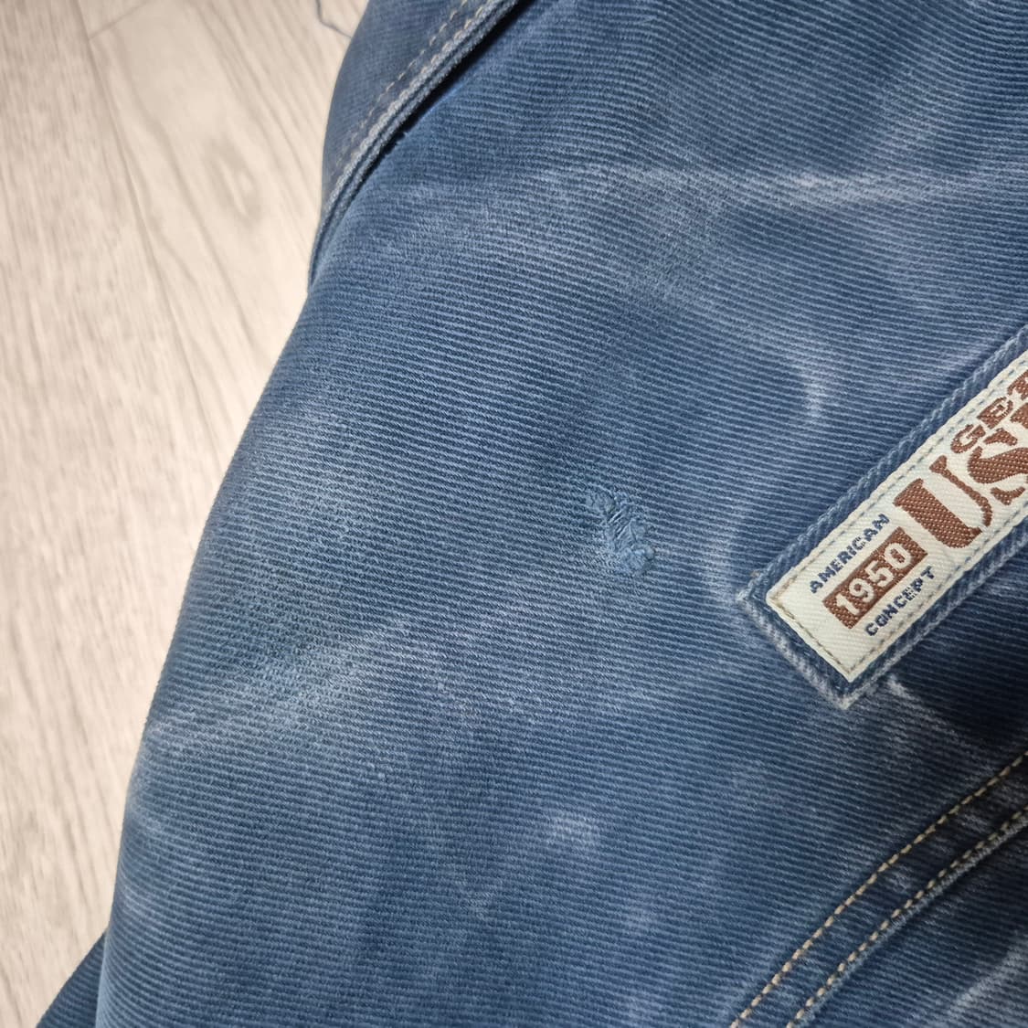 90's 겟유즈드 워싱 데님 초어자켓 상품이미지5