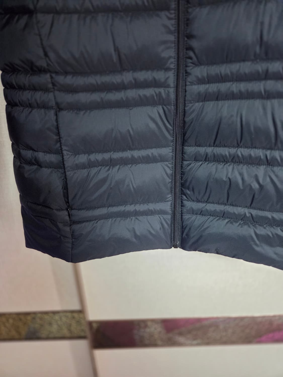 ECAF 경량 패딩 점퍼 블랙95 상품이미지3