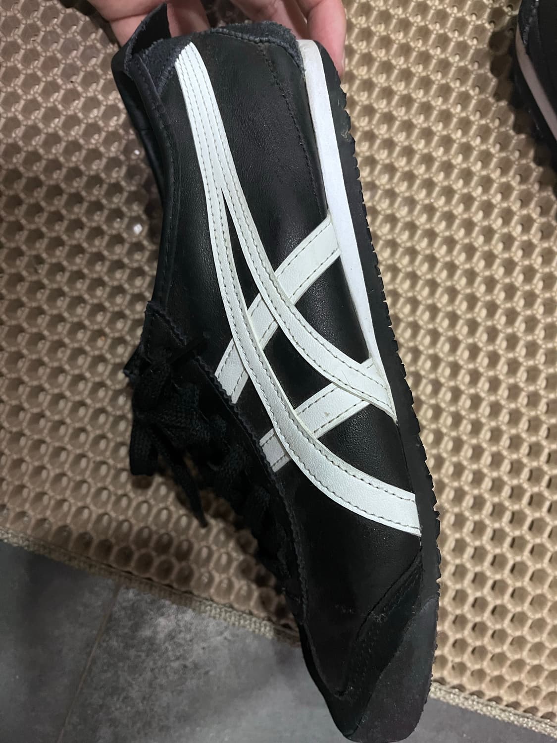 오니츠카타이거 멕시코66 블랙 260 상품이미지6