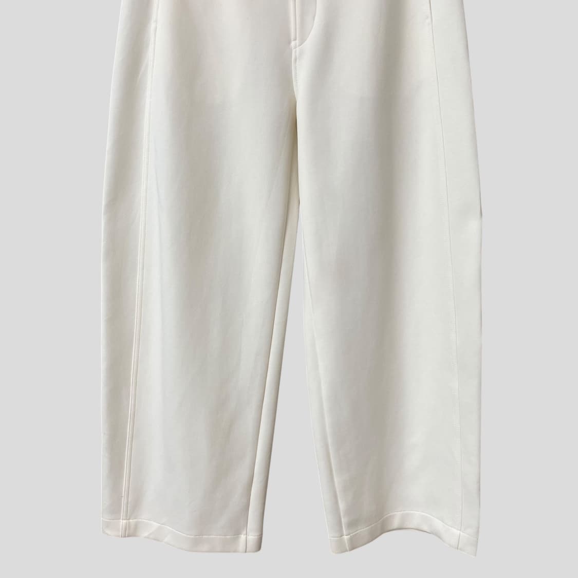 (여성L)유니클로U 와이드 저지 커브팬츠 상품이미지4