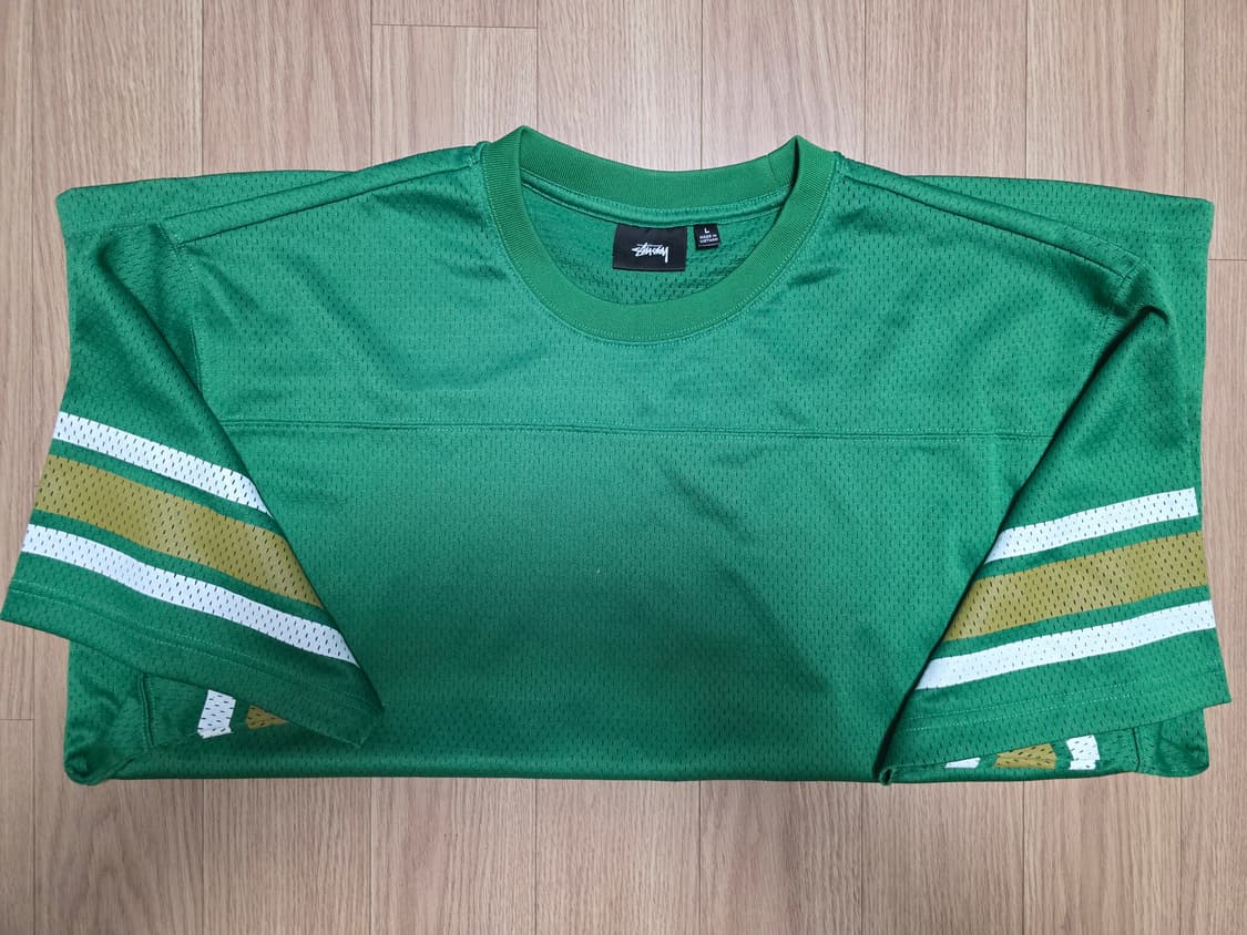 스투시 메쉬 풋볼 져지 그린 상품이미지5