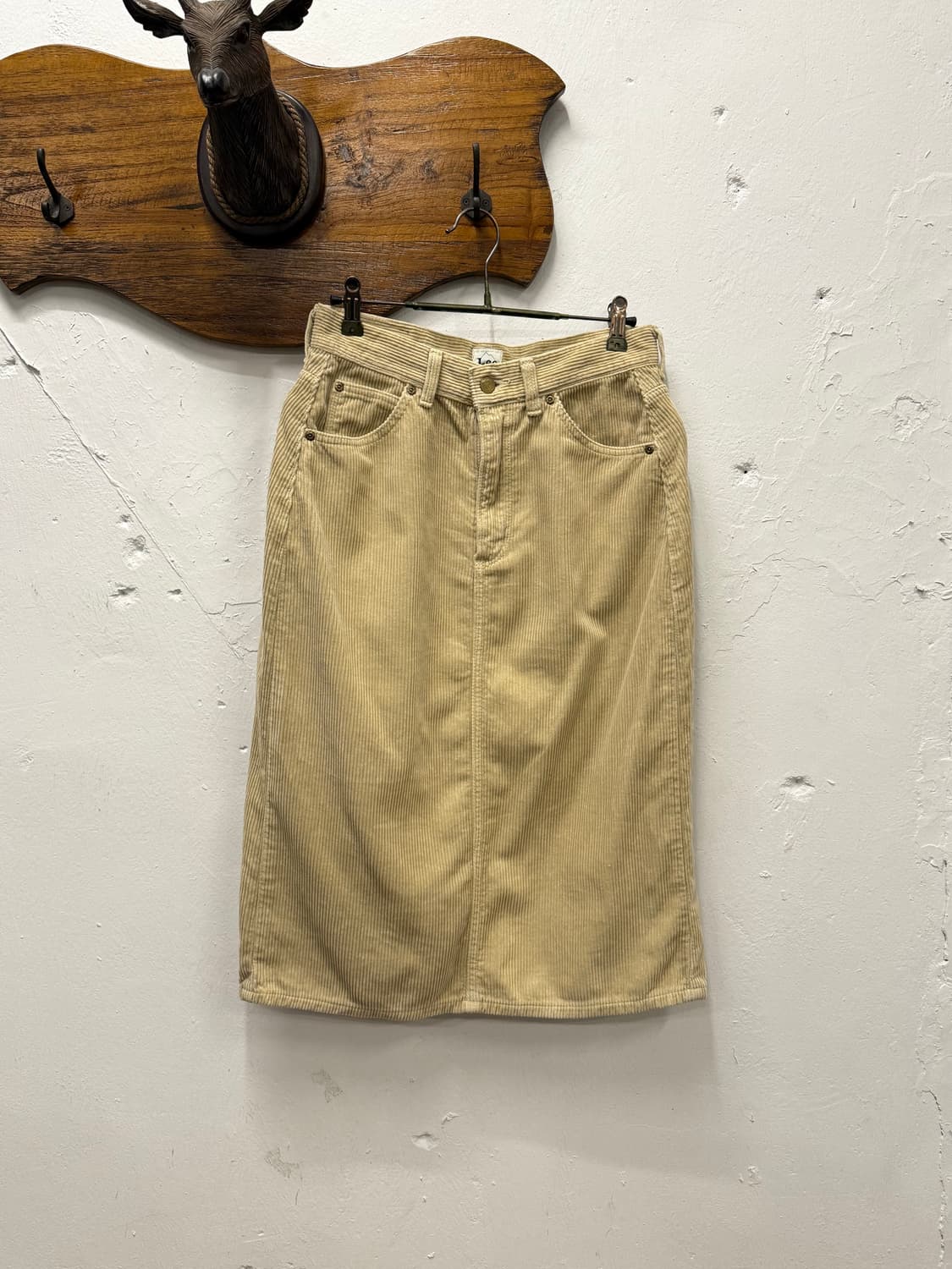 27) JAPAN Lee Corduroy Midi Skirt 상품이미지4