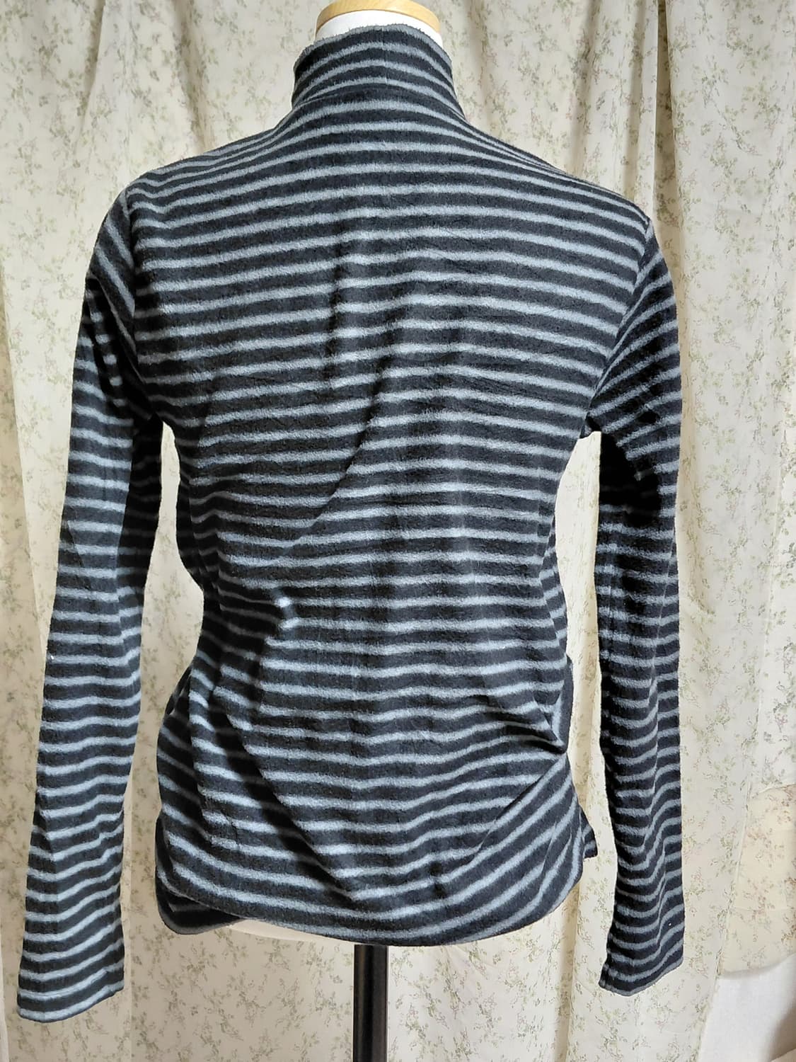 [일본빈티지] 너드모리 줄무늬 목폴라 긴팔 티셔츠 상품이미지3