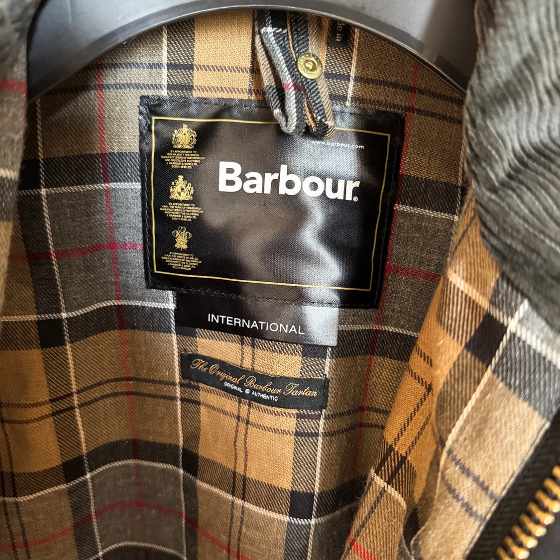 [36] 바버 인터내셔날 오리지날 재킷 - 블랙 / MWX0004BK51 상품이미지3