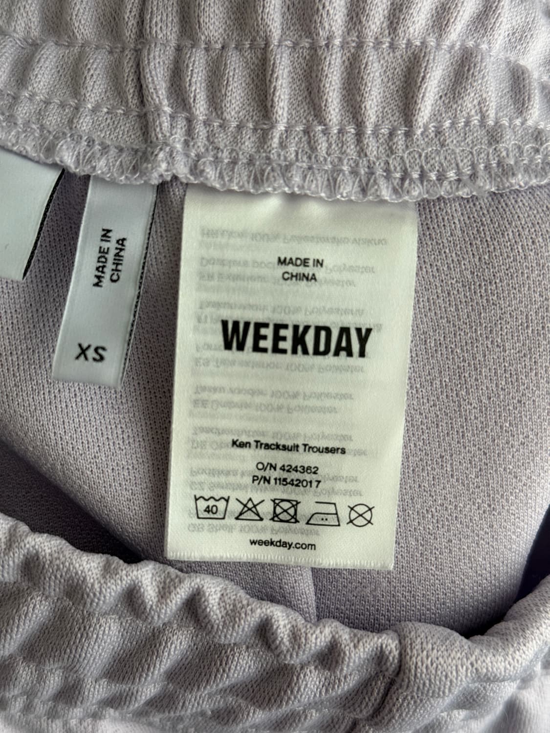 Weekday KEN TRACKSUIT PANTS / XS 상품이미지3