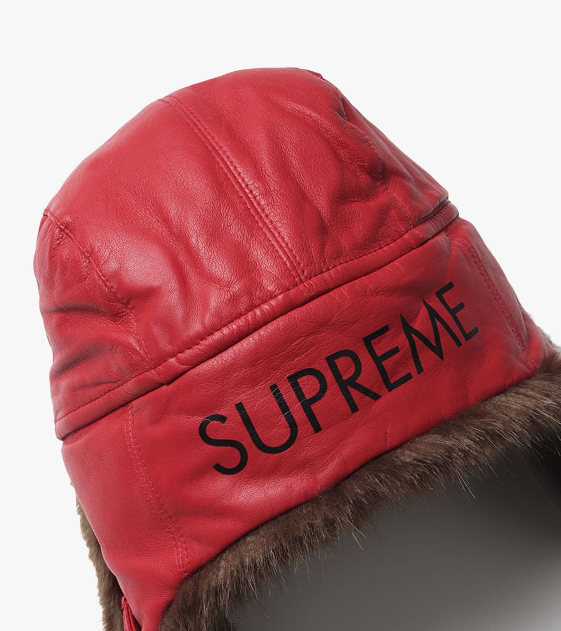 SUPREME - LEATHER TROOPER HAT 상품이미지2