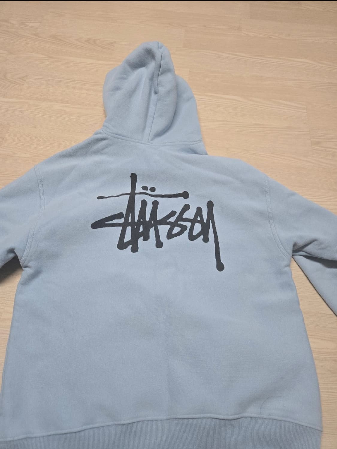 스투시 후드 스카이블루 상품이미지2