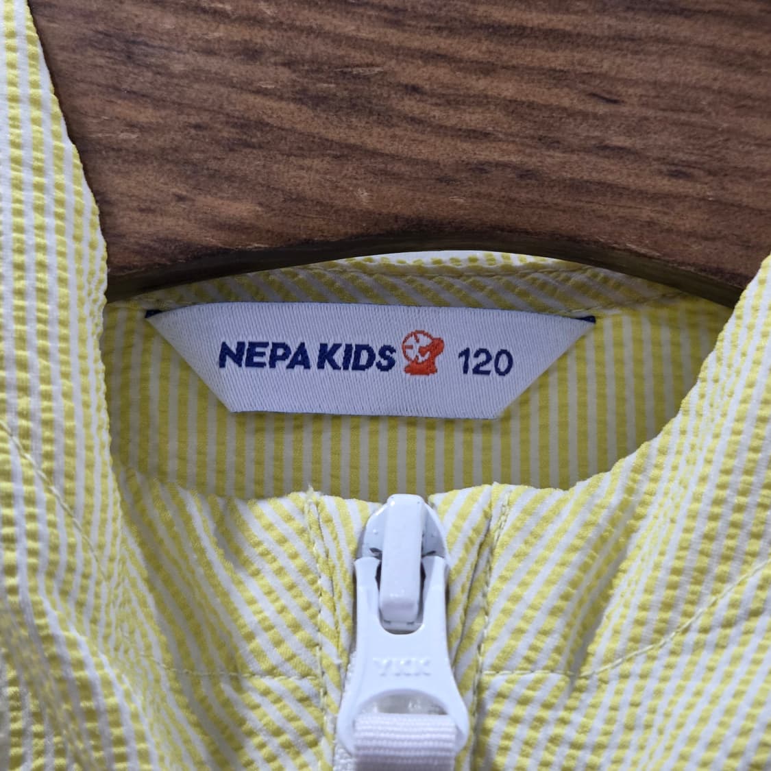 네파 키즈 시어서커 바람막이 120/7Y 상품이미지3