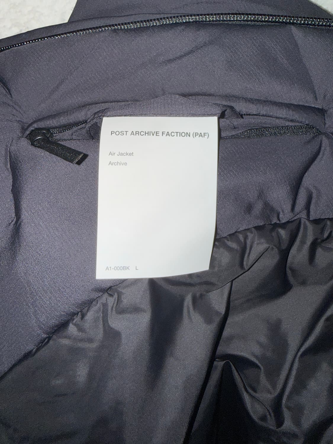 paf 에어 자켓 L 급처 상품이미지4