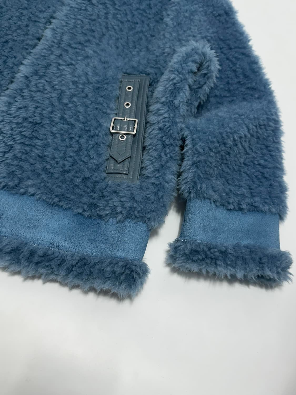 A&D 에이앤디 아뜰리에 호주 양모 컬링 쉬어드 무스탕 자켓 상품이미지4