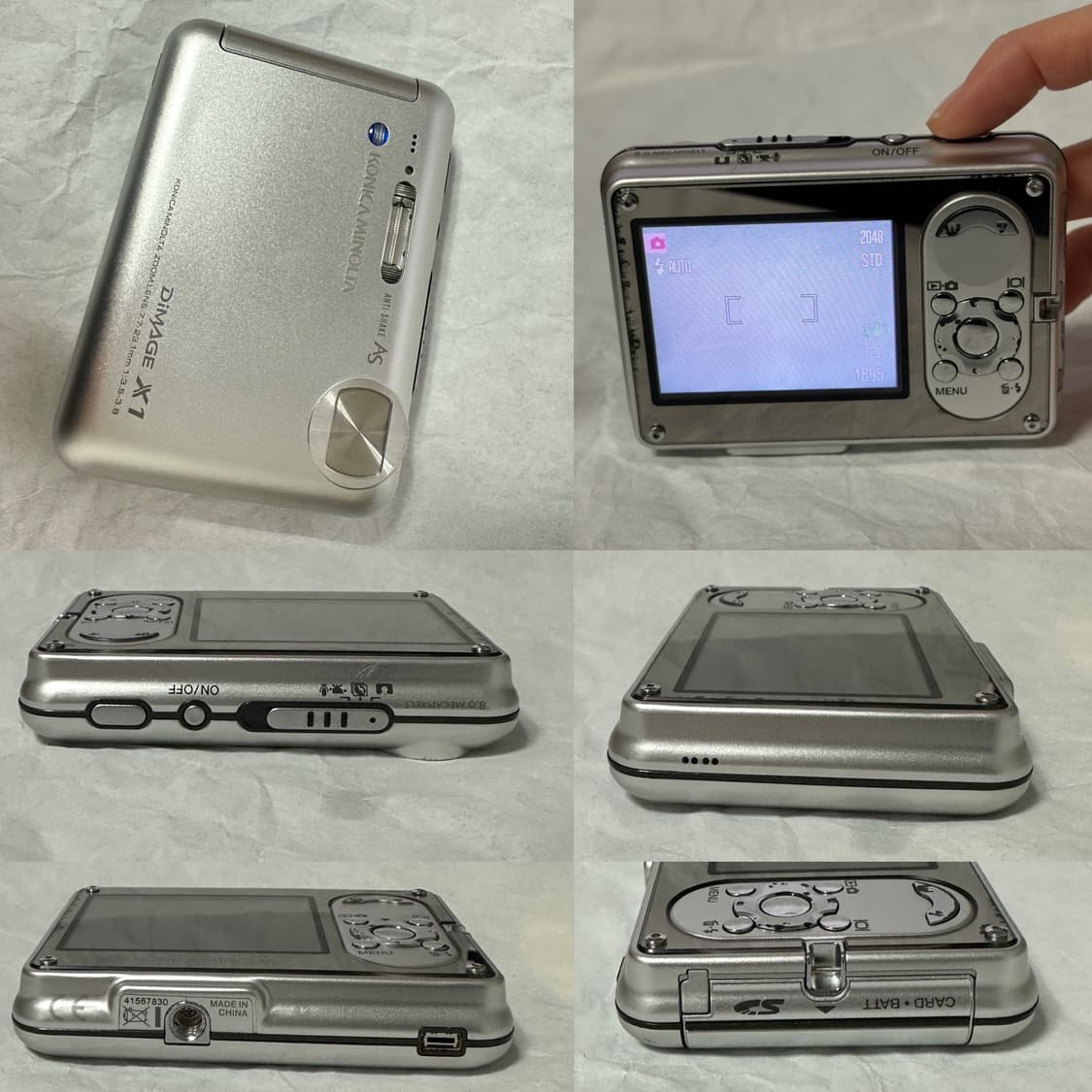 닝닝 프리지아 디카📸 코니카미놀타 DiMAGE X1 빈티지디카 + 정품 상품이미지10