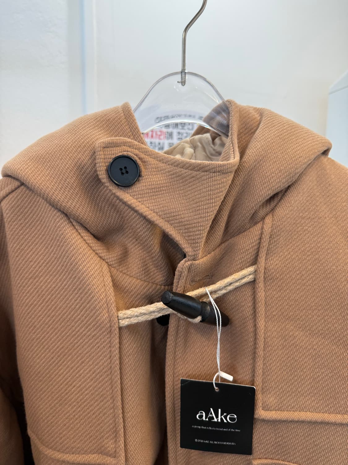 Orda Aake hoodie half duffle coat  상품이미지3