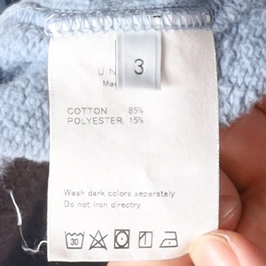 언유즈드 Unused Cotton Hoodie 
 상품이미지8