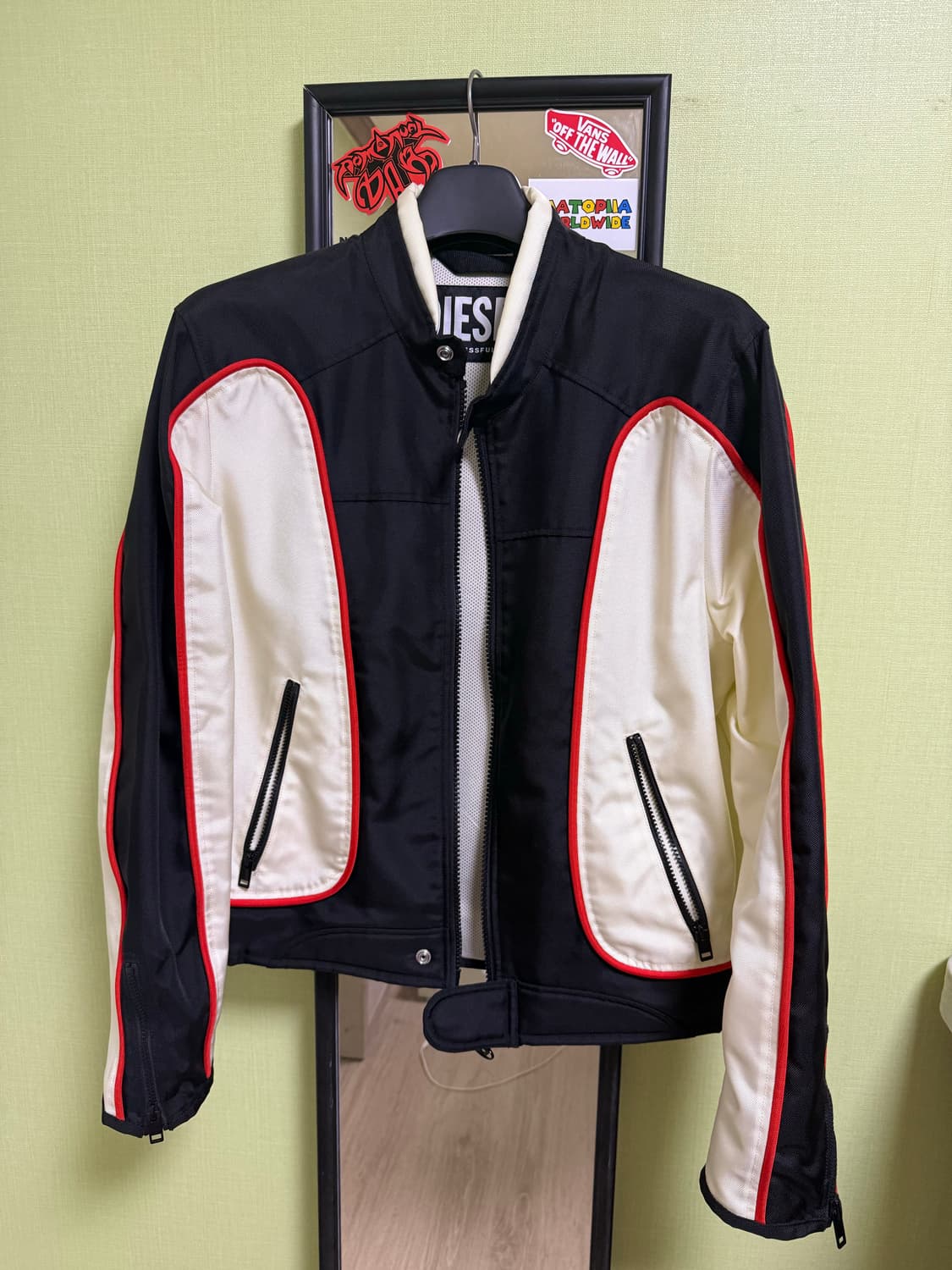 디젤 나일론 바이커 자켓 L 상품이미지1