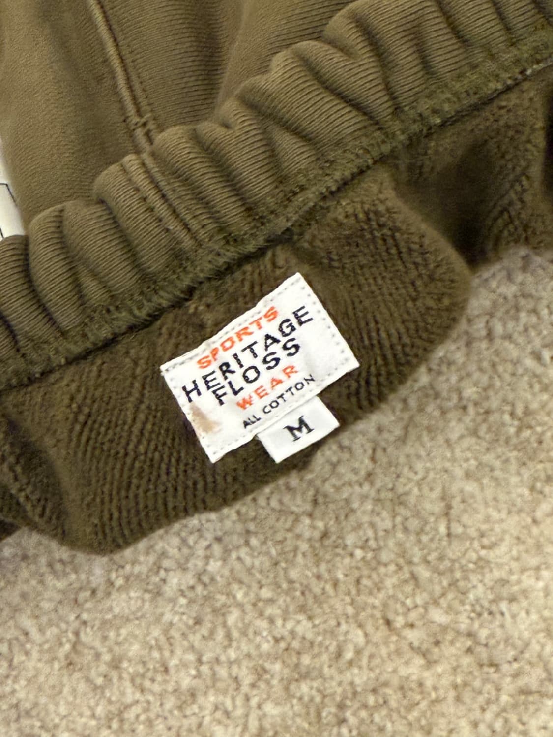 헤리티지플로스X헬리녹스 스웻팬츠 상품이미지3